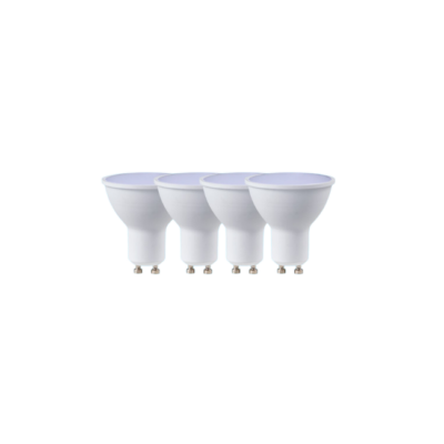 Switched 3W GU10 Rechargeable LED Light Bulb - Warm White - 10 PACK