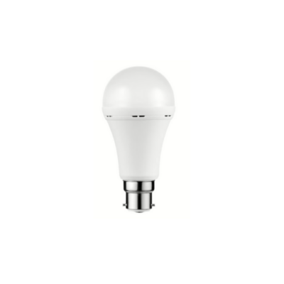 Switched 5W A60 Rechargeable B22 LED Light Bulb Warm White - 10 PACK