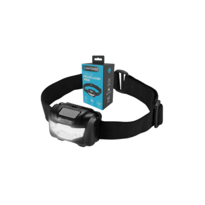 Switched 80 Lumen LED Headlamp – Black